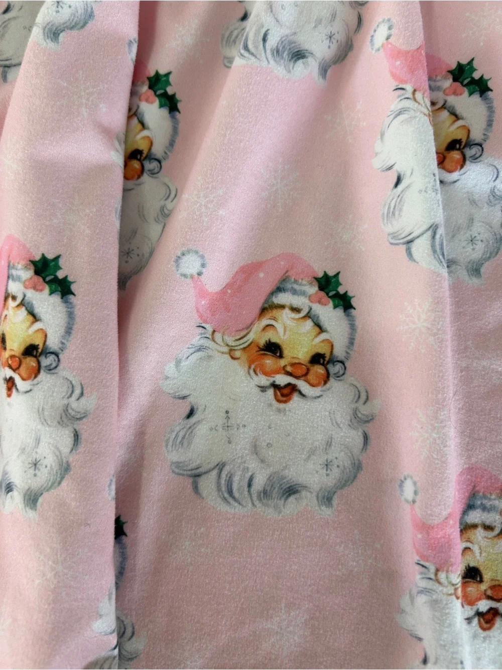 Pink Santa Dress Size 4
